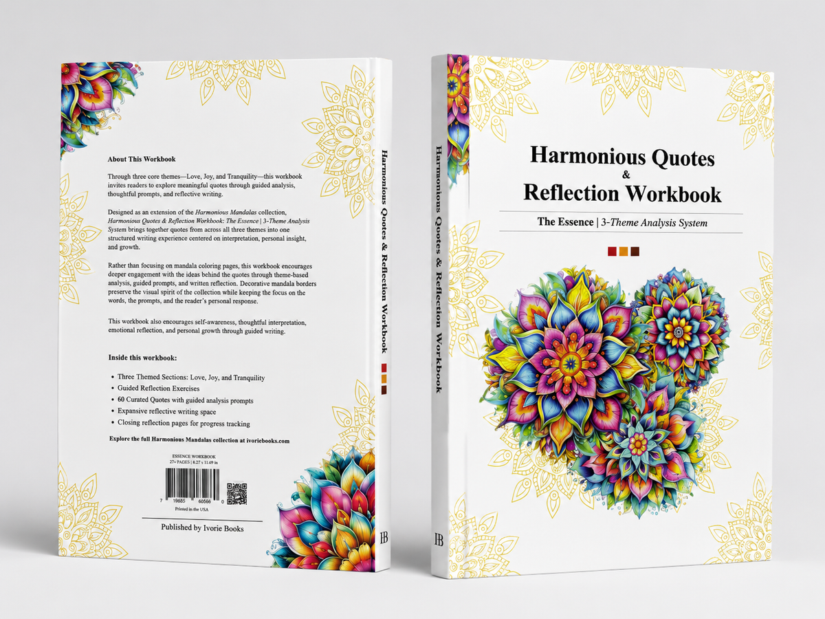 Harmonious Quotes Reflection Workbook | Essence 3-Theme