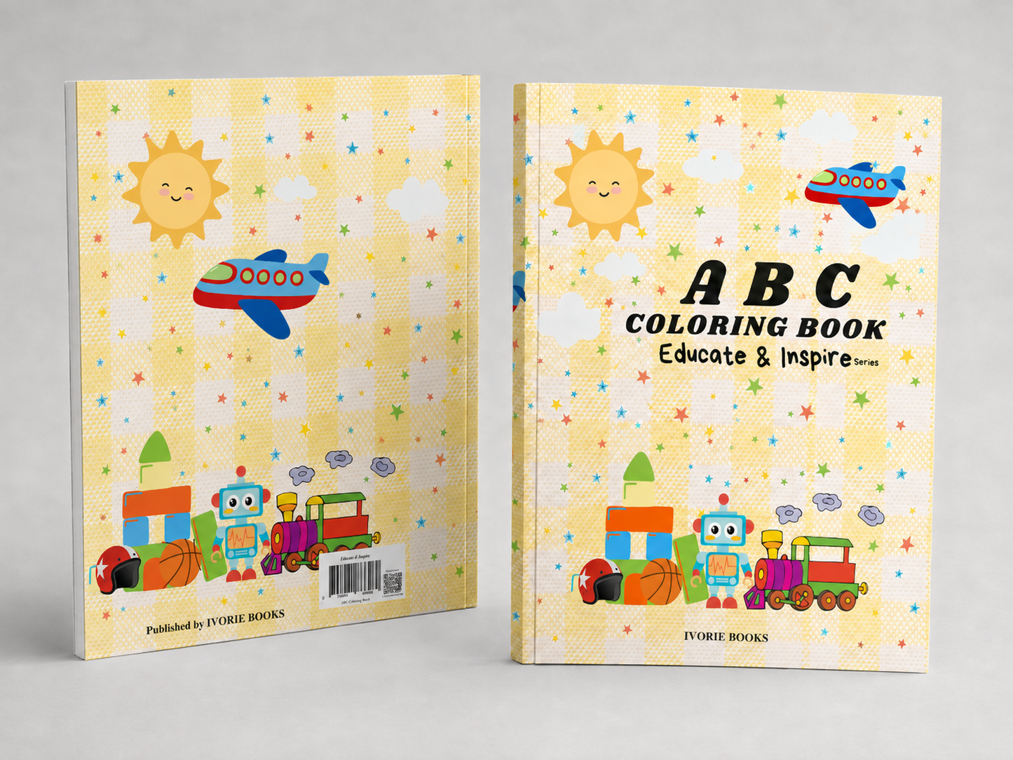 ABC Coloring Book: Educate & Inspire: Sunlight Edition