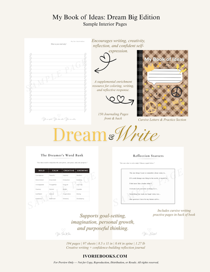 My Book of Ideas: Dream Big Edition