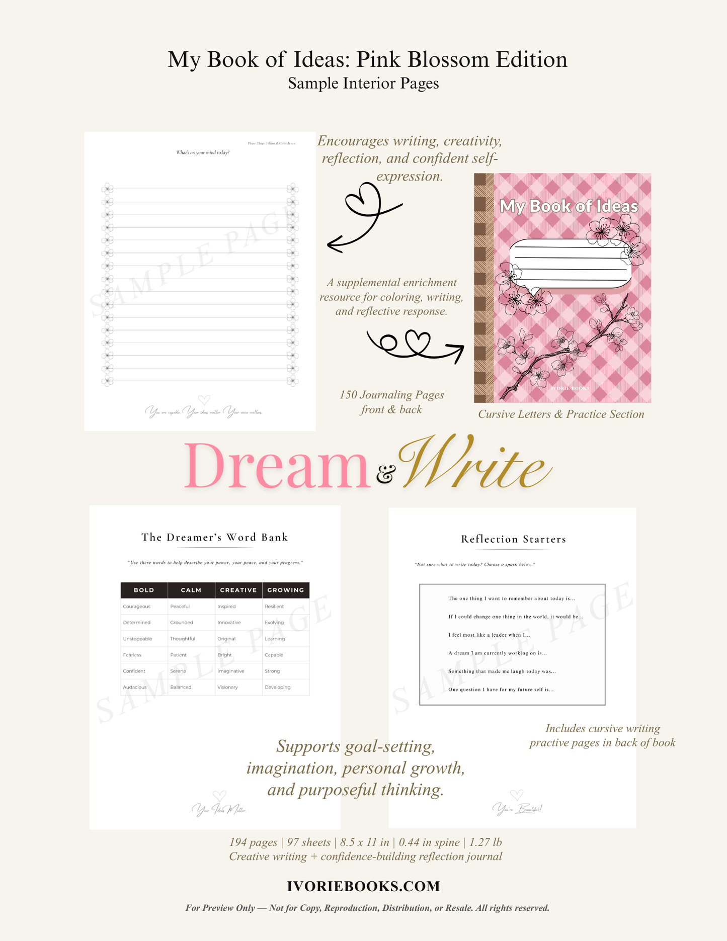 My Book of Ideas: Blossom Edition
