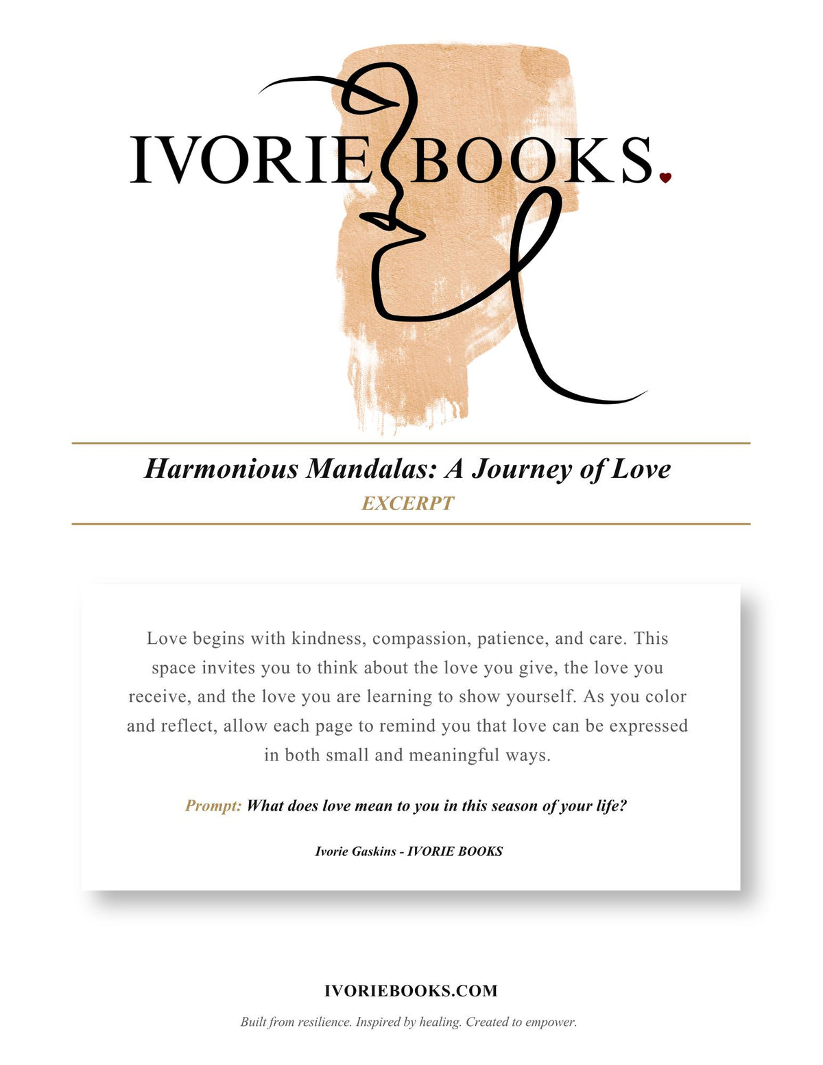 Harmonious Mandalas: Love | Ivorie Books