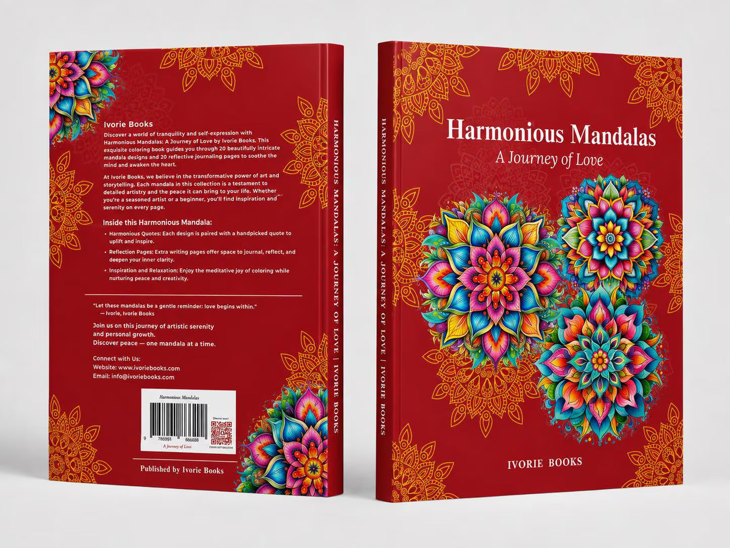 Harmonious Mandalas: Love | Ivorie Books